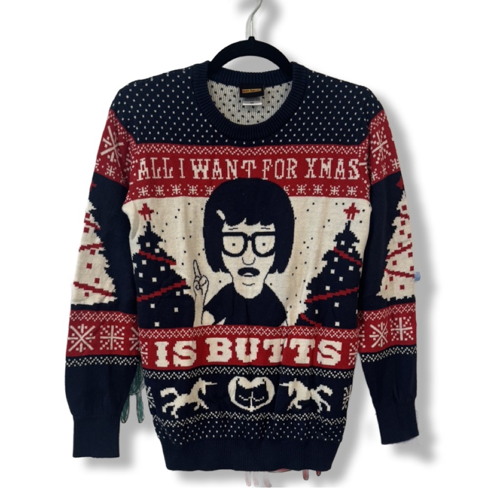 Bob Burgers Ugly Christmas Sweater Unisex XS